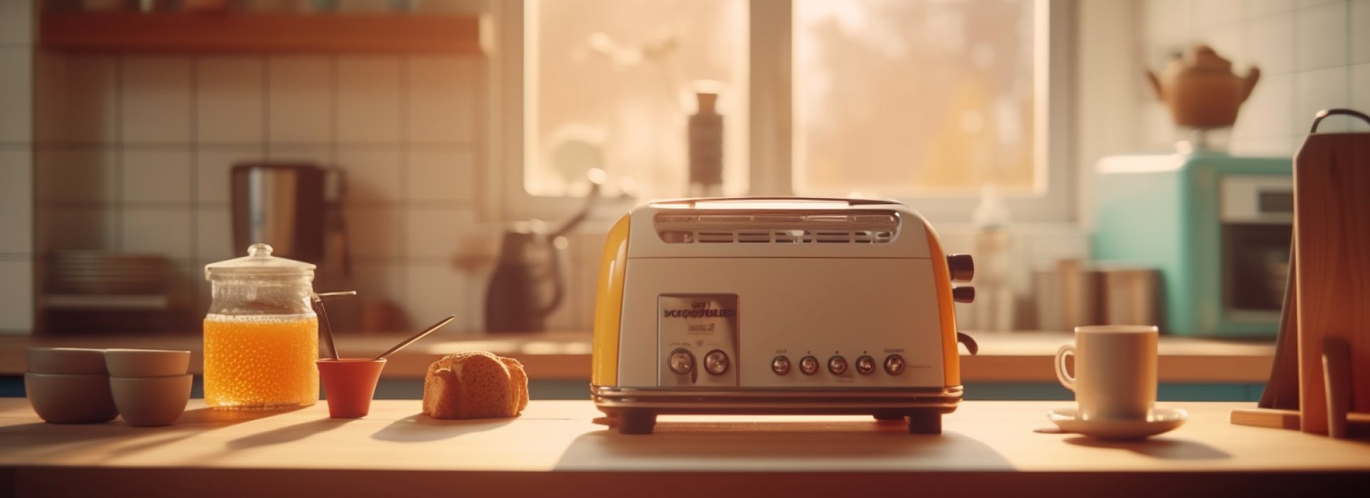 Energy Efficient Electric Toaster for an Energy-Saving Kitchen