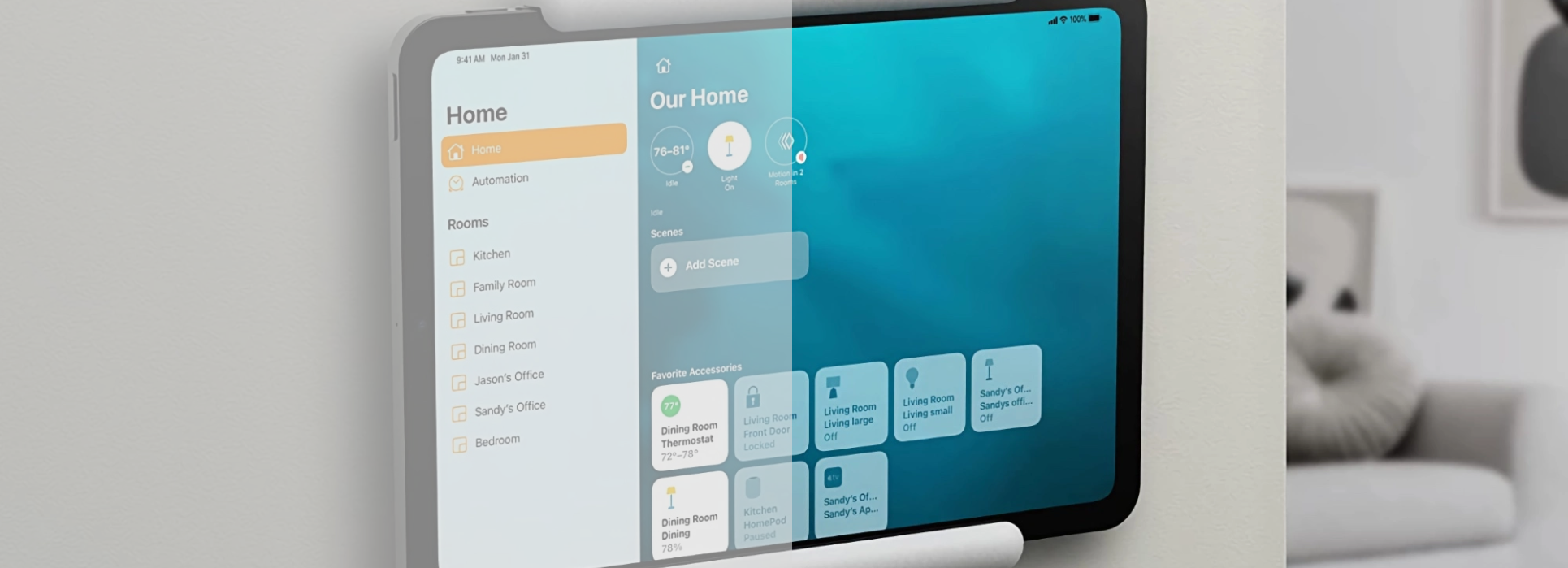 Come utilizzare iPad come smart home hub